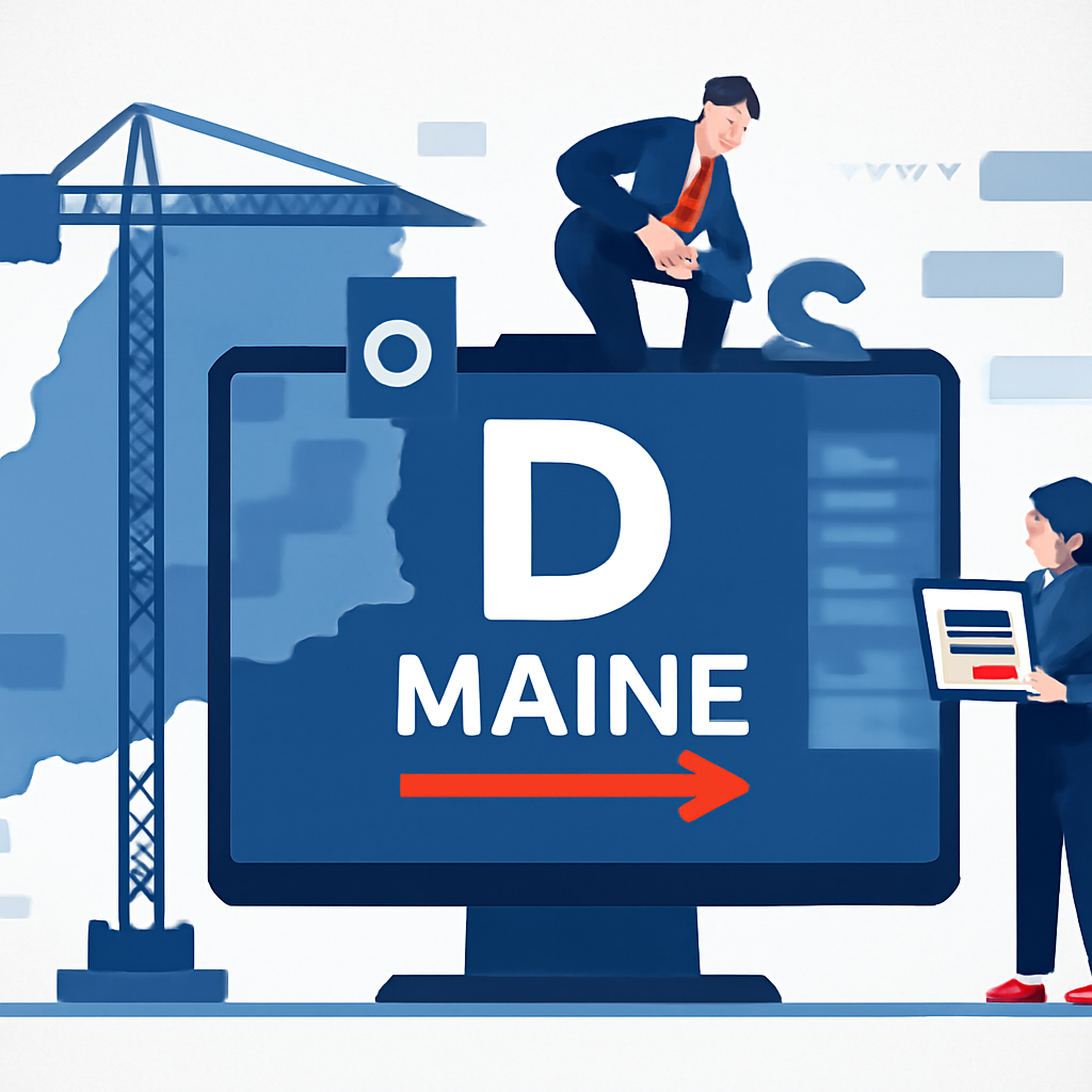 Maine Democrats Rapidly Update Campaign Logos Amid Changing Political Landscape