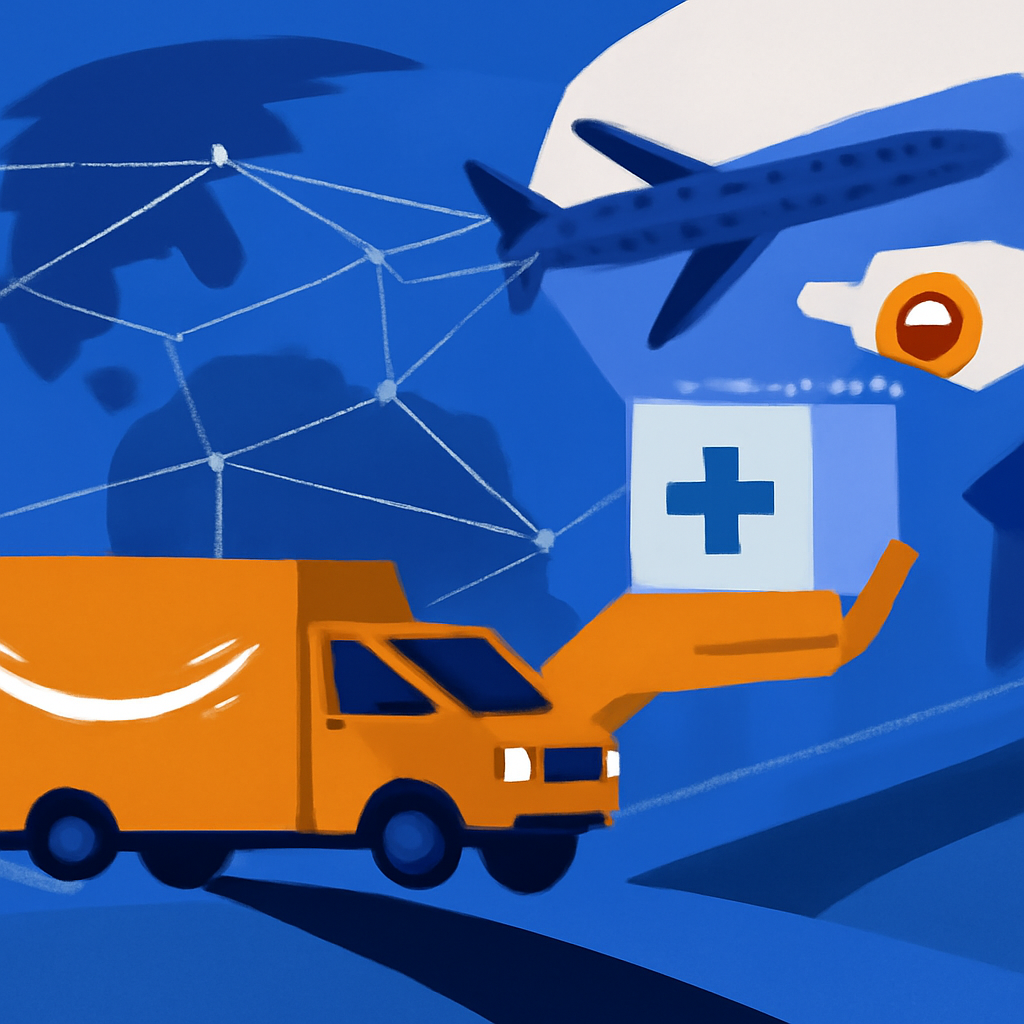 Amazon Uses Logistics Network to Speed Up Disaster Relief Deliveries