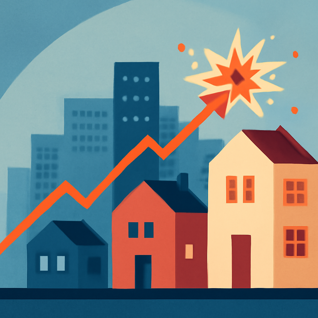 40-Year Analysis Reveals U.S. Housing Markets with the Most Explosive Price Growth