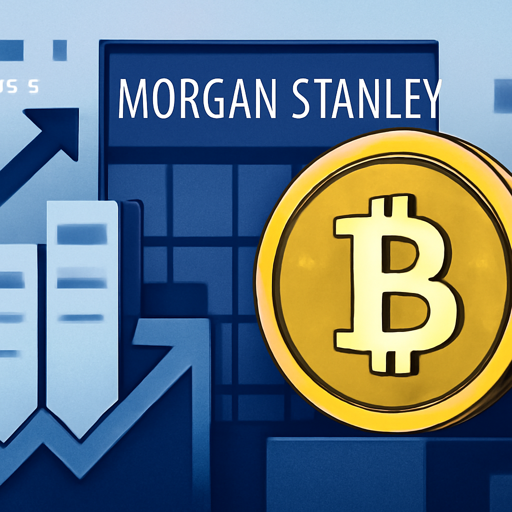 Morgan Stanley Adds 1,000 BTC to Its Holdings in Major Crypto Push
