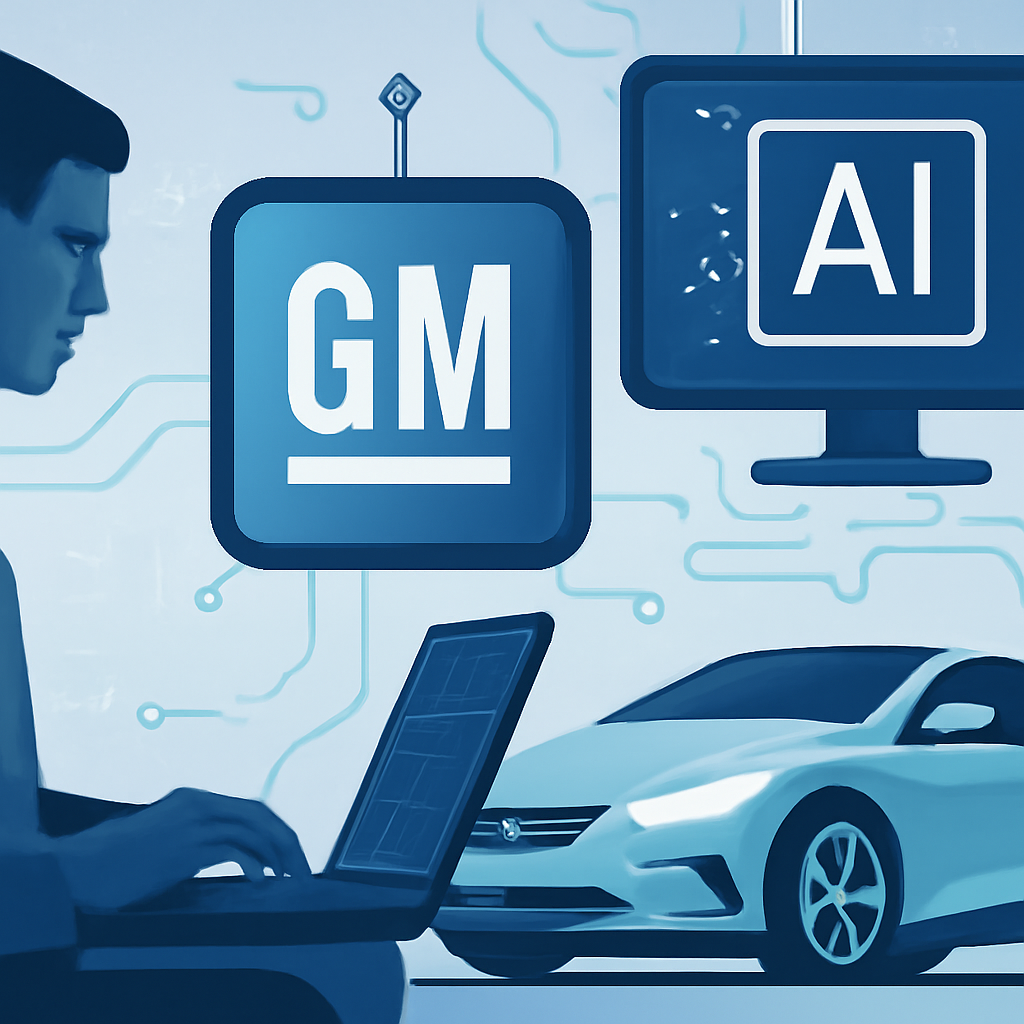 GM Ускоряет Разработку Автомобилей на 50% с Помощью ИИ