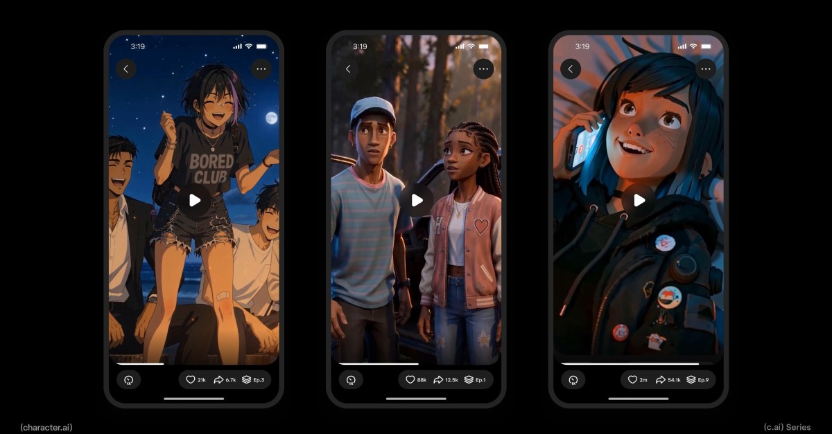 Character.AI Introduces Microdrama Storytelling Through New c.ai Series