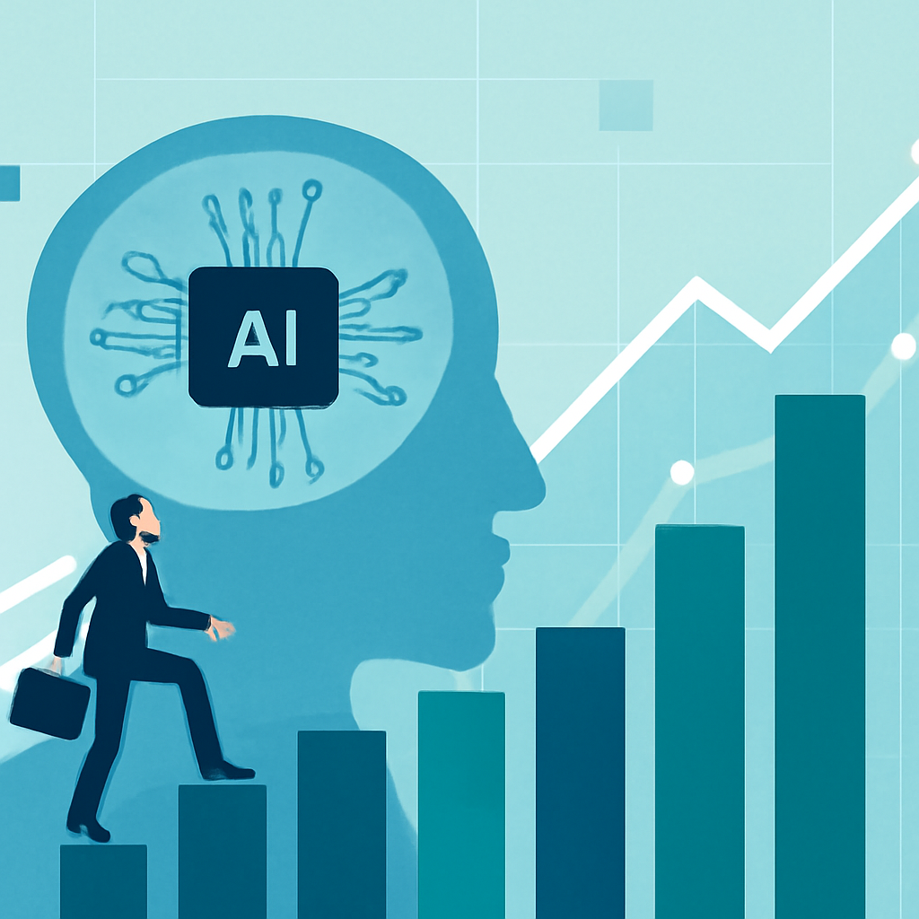 AI Adoption Drives Outperformance in Stock Market Leaders, Study Finds