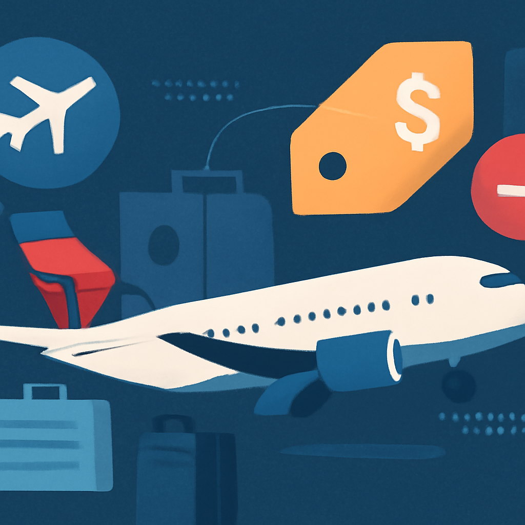 Delta запускает базовые премиум-тарифы: меньше цен, но больше ограничений