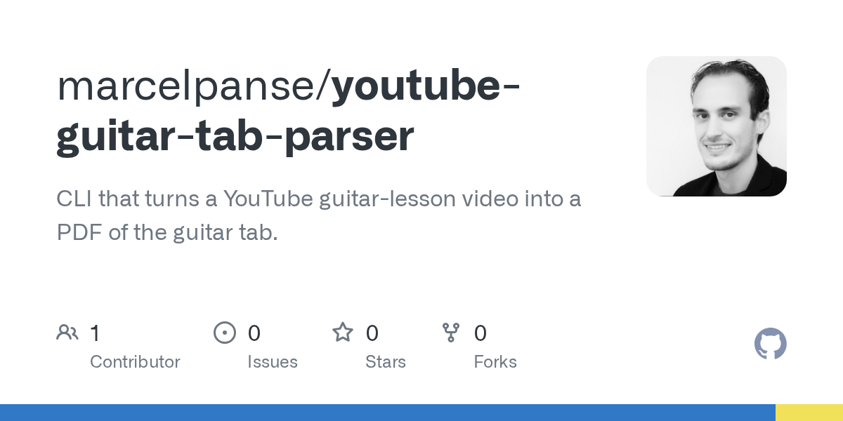 Новый инструмент преобразует видеоуроки по гитаре с YouTube в PDF табулатуры