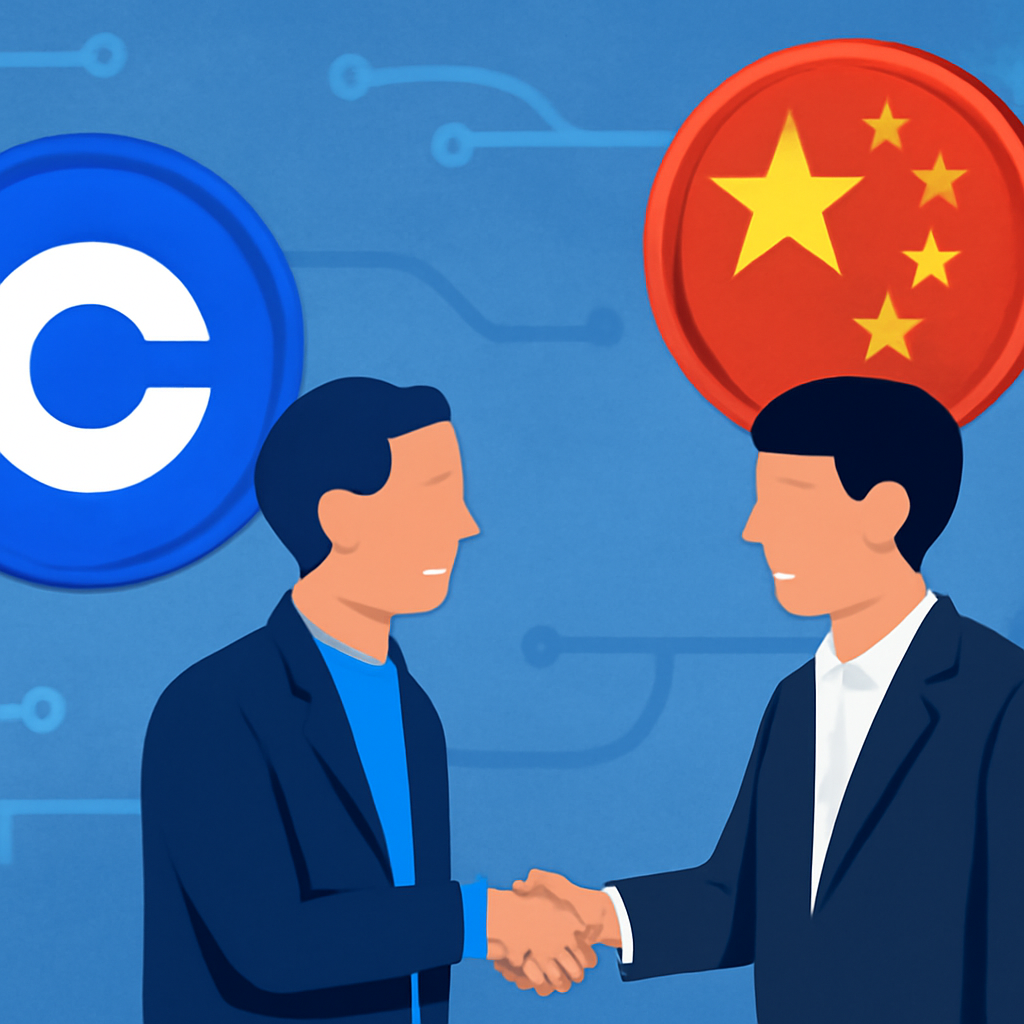 Coinbase возвращается на рынок Китая через стратегические локальные партнерства