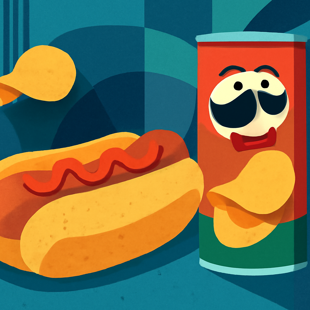 Pringles представила булочки для хот-догов с уникальными вкусами чипсов