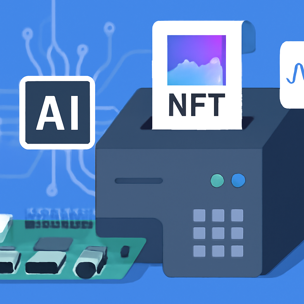 Создание физического устройства для чеканки NFT на базе GAN и Raspberry Pi