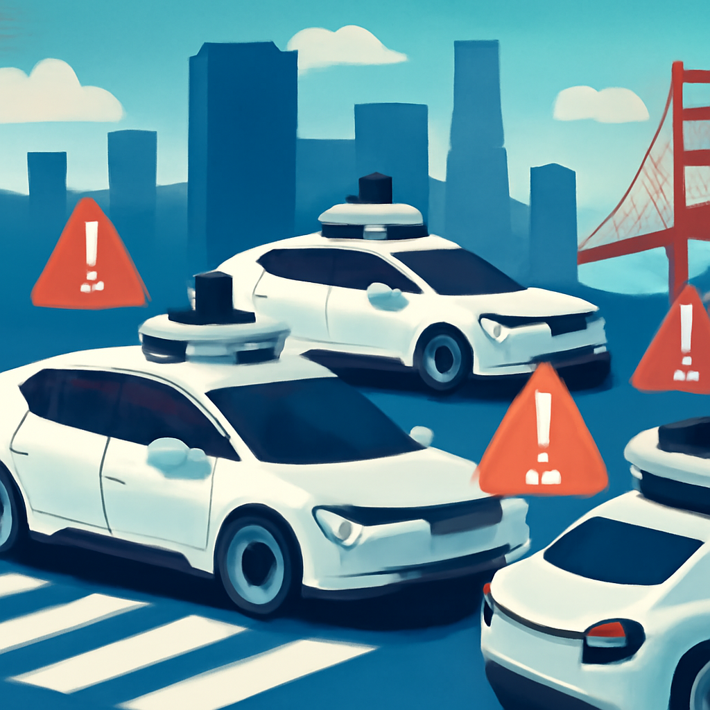 Waymo Robotaxis Block San Francisco Streets on July 4, Exposing Scalability Issues
