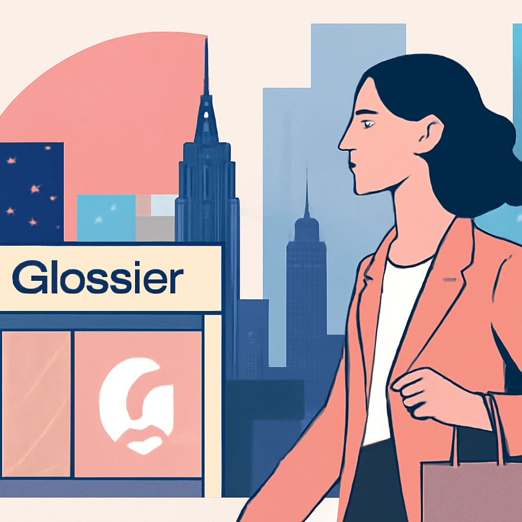 Glossier представляет обновление бренда, вдохновленное духом Нью-Йорка