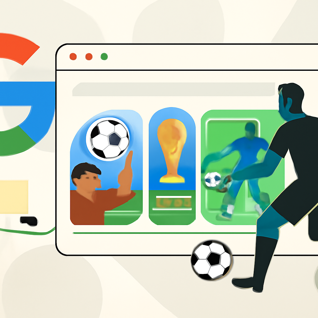 Google’s World Cup Doodles Blend Soccer History With Interactive Storytelling