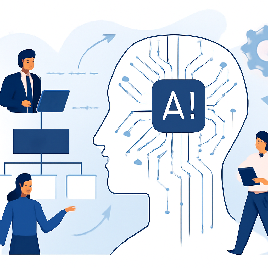 How AI Is Transforming Traditional Company Structures and Organizational Roles