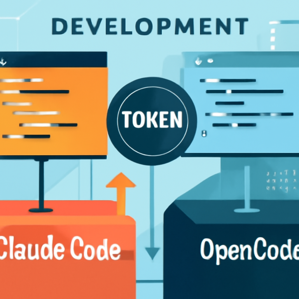 Claude Code демонстрирует большую эффективность токенов по сравнению с OpenCode в тестах