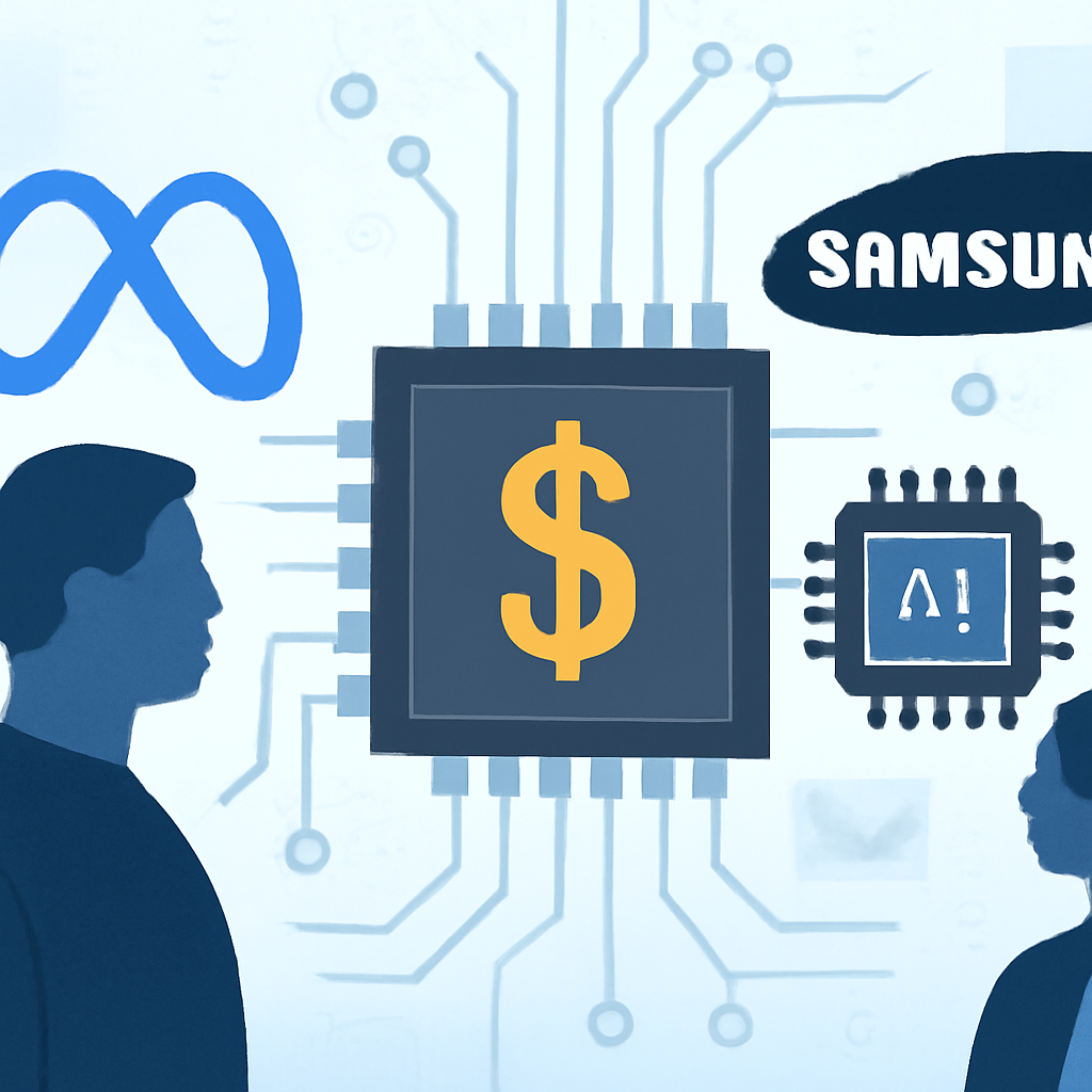 Meta Commits $6.5 Billion to Samsung for Advanced AI Chip Collaboration