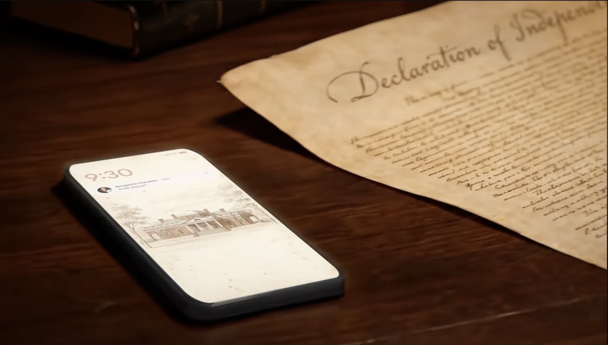 Google’s New Ad Imagines Founding Fathers Drafting the Constitution with AI