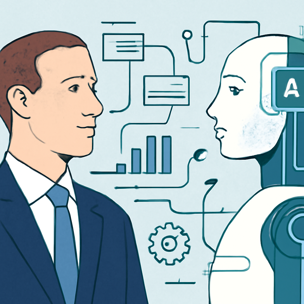 Zuckerberg says AI won’t replace managers, but will reshape business operations