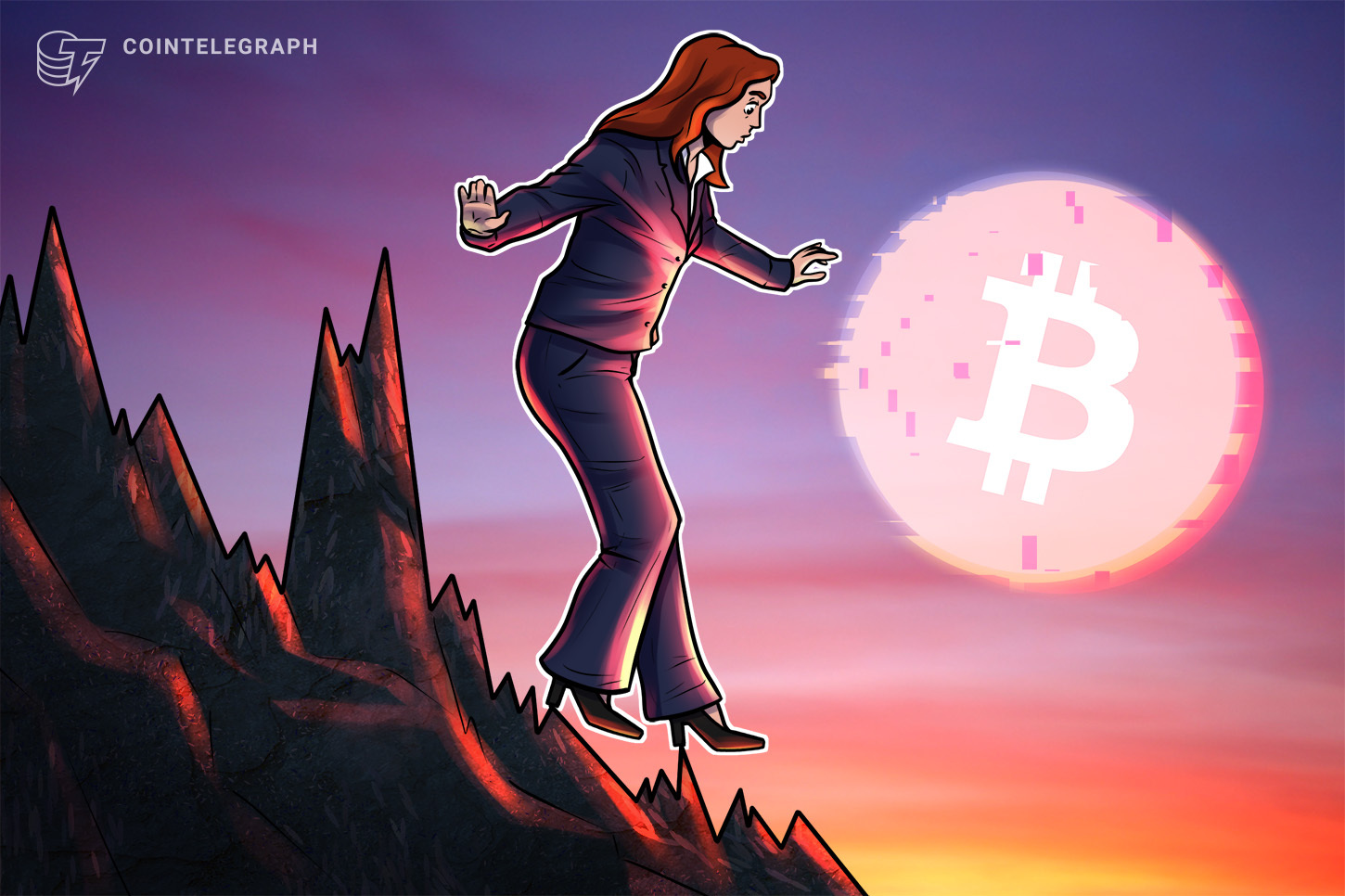 Биткойн падает вместе с американскими акциями на фоне общего распродажа
