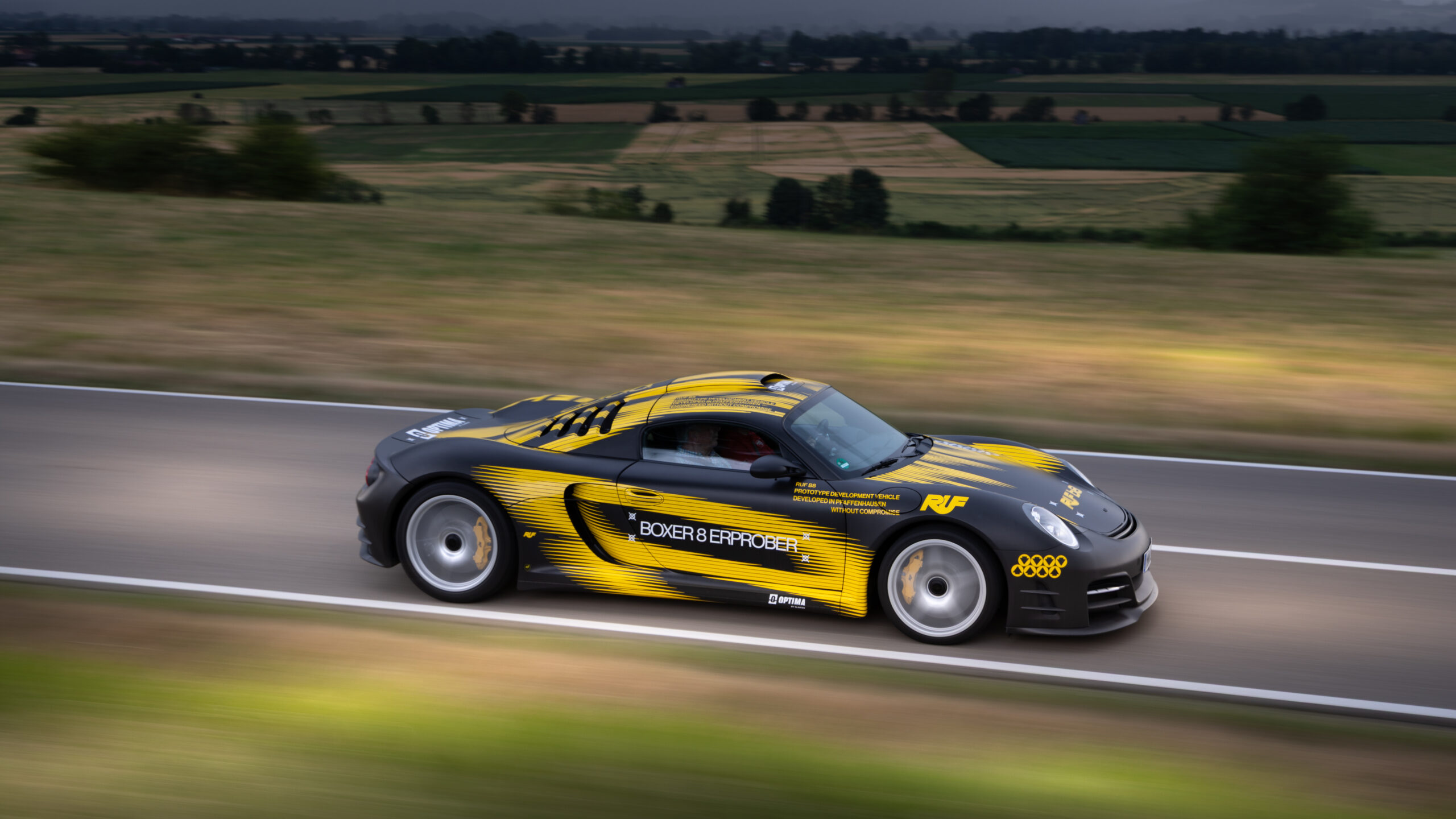 Ruf Debuts New Flat-Eight Engine with 700 HP at Goodwood Festival