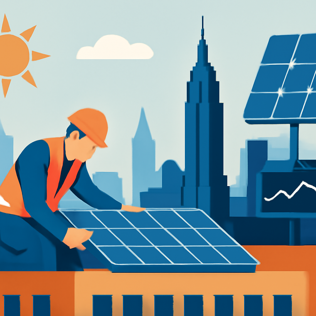 NYC Startup Converts Rooftops to Solar Power, Navigating Policy and Funding Challenges