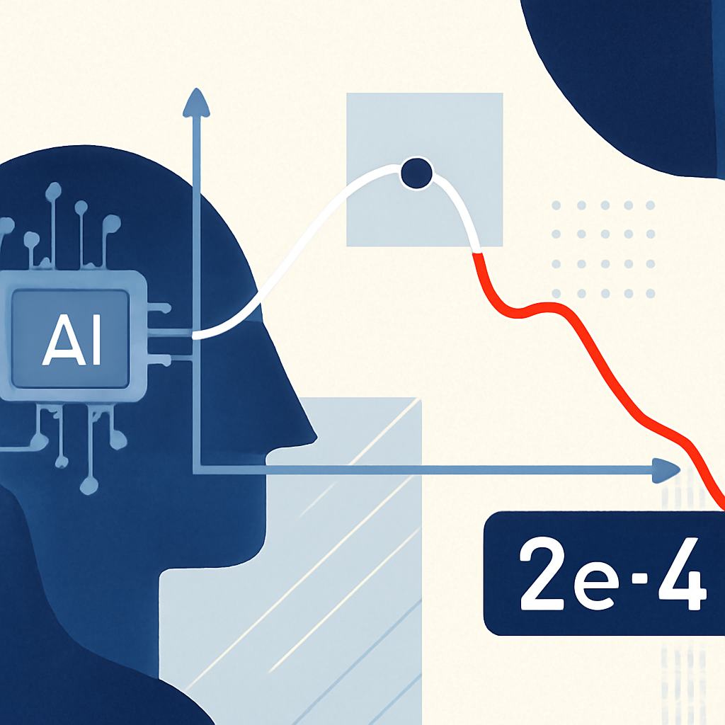 How a 2e-4 Learning Rate in QLoRA Can Hinder Model Performance