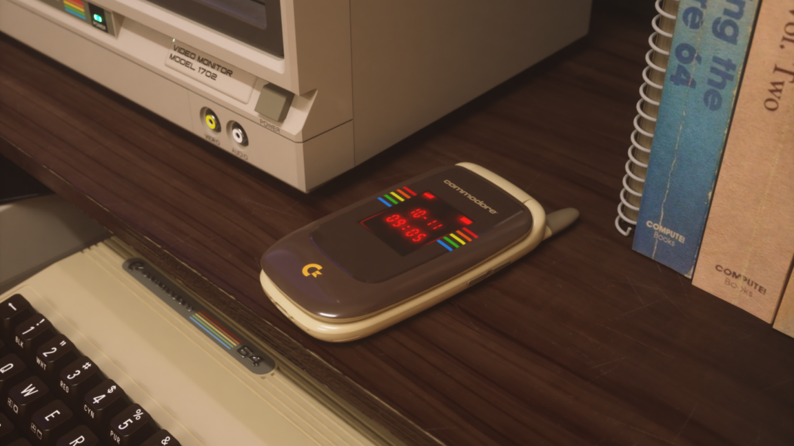 Commodore Revives Nostalgia with a Social Media-Blocking Flip Phone