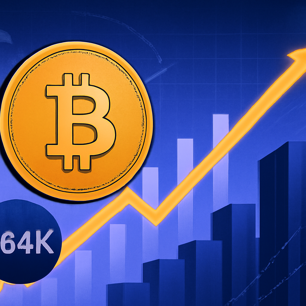 Bitcoin Surpasses $64K as ETF Inflows and Institutional Interest Accelerate