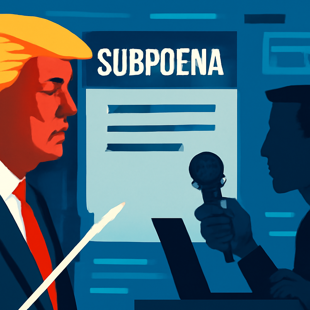 Подписанные Трампом повестки для журналистов вызывают беспокойство о свободе прессы