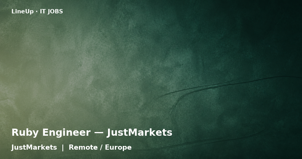 Ruby Engineer — JustMarkets